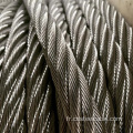 6x37 + fc dia.4 mm à 12 mm corde de fil en acier galvanisé